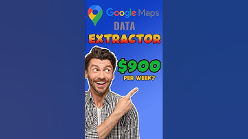 Google Maps Data Scraper - Extract Business Data Using a Great Safe Extension #shorts