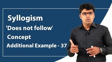 Syllogism | Additional Example - 37