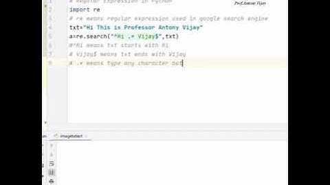 Searching Pattern in Regular Expression using Python |Regex | Prof.Antony vijay #shorts