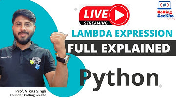 Lambda Expression In Python | Factorial Program In Python | Python Tutorial | Full Explanation