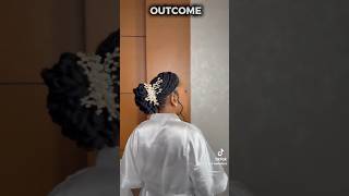 When inspo meets execution! #locs #locstyles #locstylesforwomen #bridallocs #weddinglocstyles