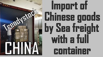 Full container with goods from China to Bulgaria-Тrendystock chinese purchasing agent