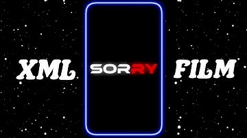 Sorry But I Am No.1 Xml ⚠️😈| Alight Motion Persets Xml Film 🥵| New Trend Xml Film 🎟️| Xml Film