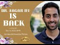 Is dr sagar rv back where was he investing multibagger  prince accidental investor