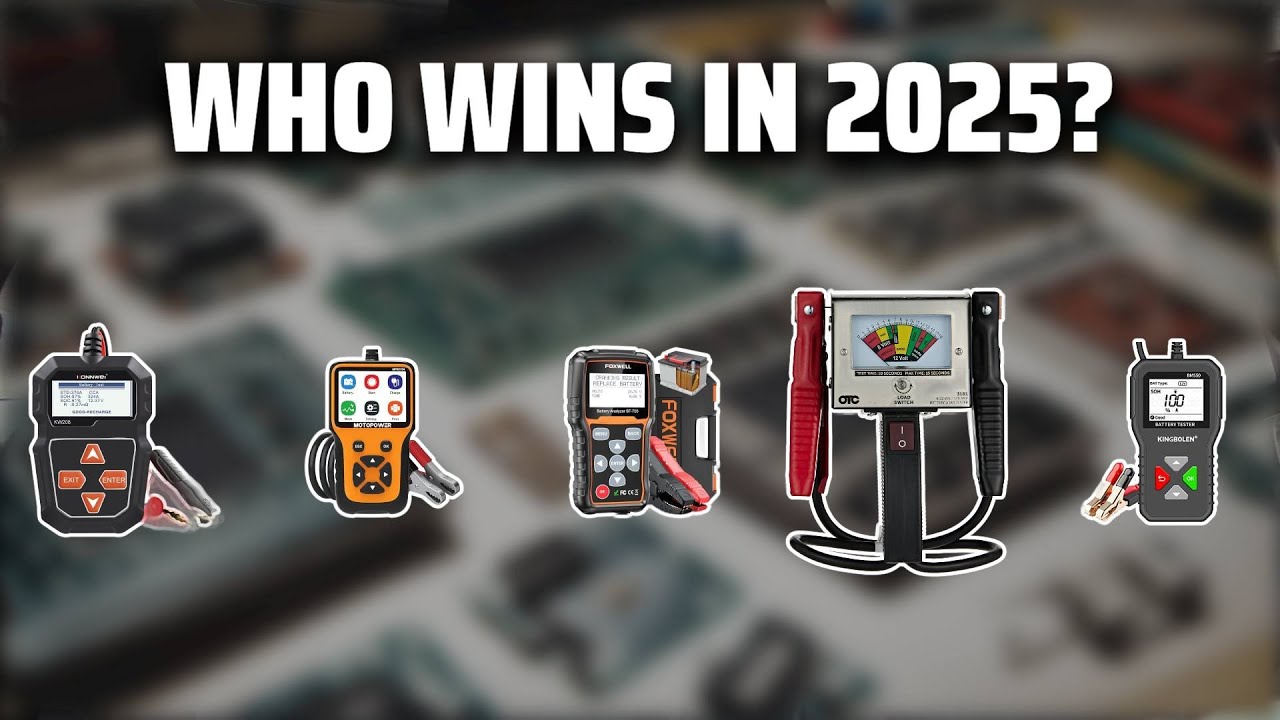 The Top 5 Best Battery Testers in 2025 - Must Watch Before Buying ...