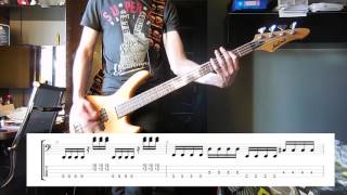 Royal Blood - Out of the Black bass cover with tabs and effects chords