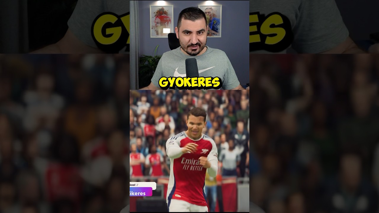 Viktor Gyokeres Is Amazing Striker Signing For Arsenal on FC25! 🔥