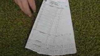 NFHS BASEBALL LINE UP CARDS