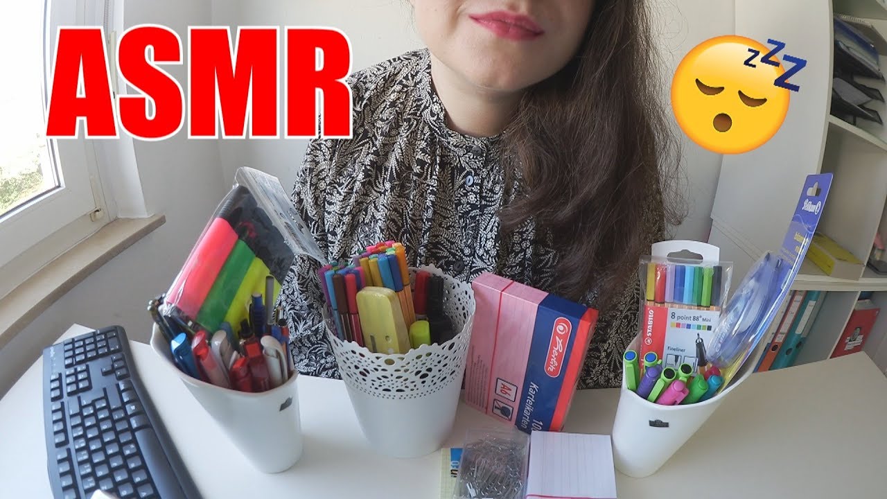 ASMR - Schreibwarenladen ROLEPLAY - Stationary shop role play - german/deutsch