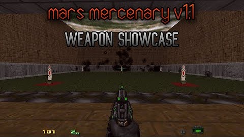 Doom mod weapon showcase: Mars Mercenary v1.1