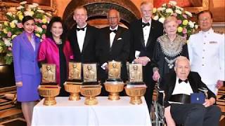 Mathu Santosham receives the Prince Mahidol Award in Thailand