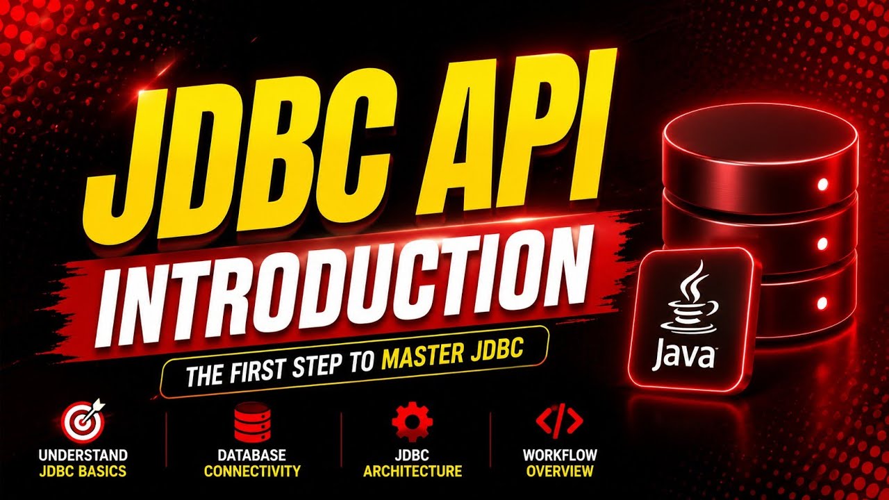 JDBC Tutorial #1 | JDBC Introduction | What is JDBC? - YouTube