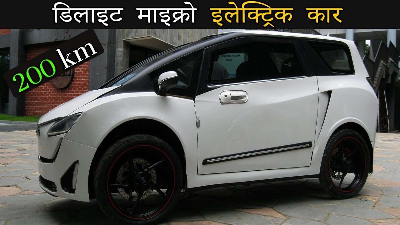 Micro Electric Car Made in India DELIGHT EV Startup Hyderabad EV