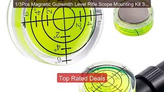 1/3Pcs Magnetic Gunsmith Level Rifle Scope Mounting Kit 32m... -- Top Pick 2026 | Unbeatable Price!