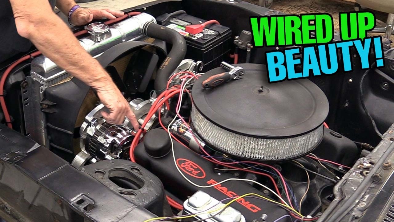 Make a Clean Looking Mustang Charging & Starting System