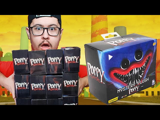 screammovie Limited Edition Huggy Wuggy Poppy Playtime merch unboxing