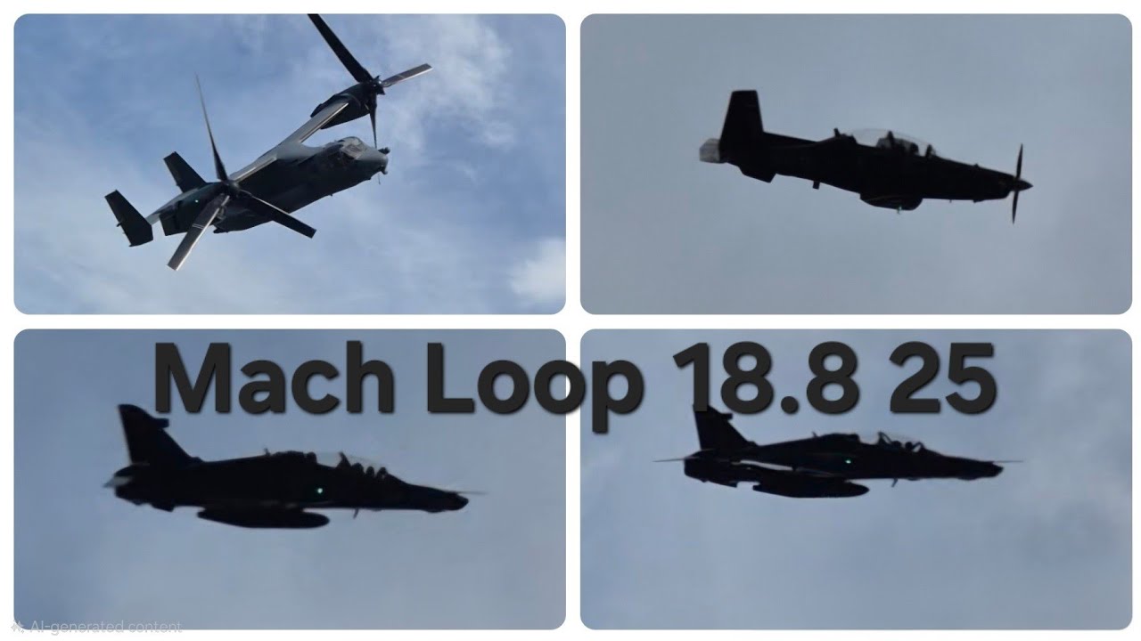 Mach Loop 18.8.25    Texans, Hawks, phenoms and more 