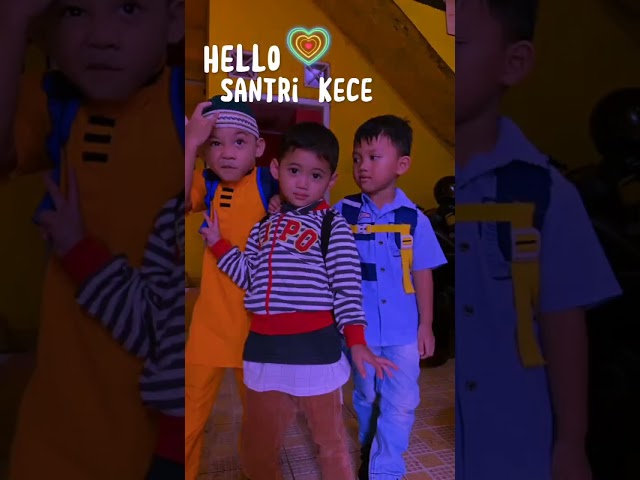 hello santri kece #santri #santriindonesia #santrinusantara #umar #almer #ahi class=