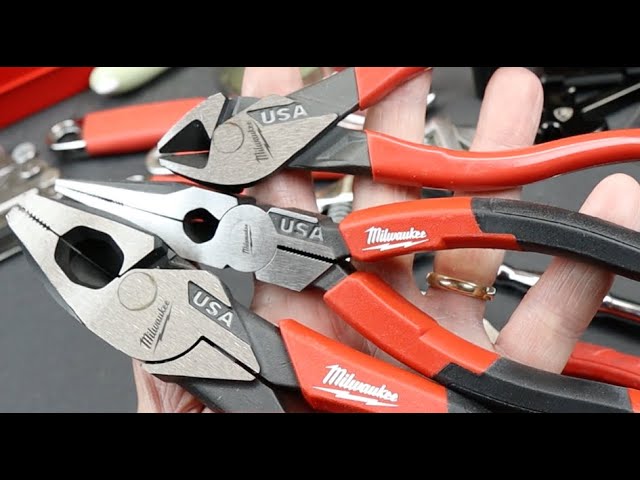 USA Milwaukee! New Made-in-America Milwaukee Pliers! Outstanding! Watch out  Snap On, Klein, Knipex! 