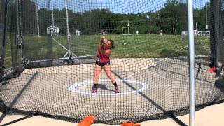 Amanda Bingson 2nd AR 75.73 Attempt 3 USATF National Championships 2013 Camera 2