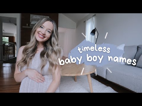 Baby boy names I love but won't be using! | timeless + unique