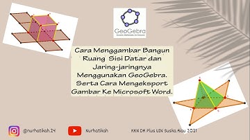 Cara Menggambar Bangun Ruang Sisi Datar dan Jaring-Jaringnya dengan Menggunakan GeoGebra