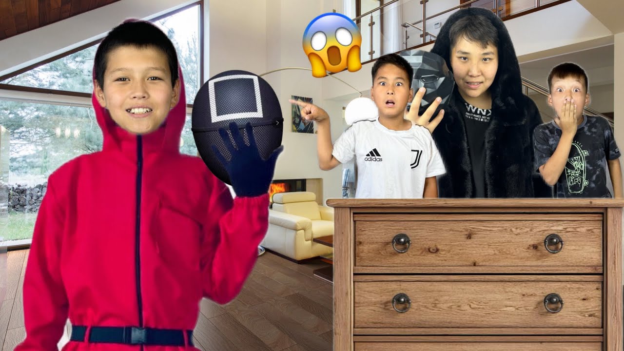 ДИДАР ИГРА В КАЛЬМАРА БОЛЫП КЕТТІ🦑👺 *24 сағат игра в кальмара !*✅