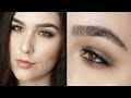 HOW TO: Bronze + Silver Smokey Eye New Years Eve Makeup Tutorial 2015 | Small Hooded Eyes