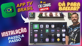 PASSO a PASSO INSTALAÇÃO do APP TV BRASIL na SMART TV | + DE 130 CANAIS GRATUITOS screenshot 3