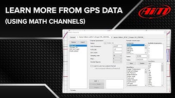 AiM Race Studio Analysis - Finding Trends Using GPS Data