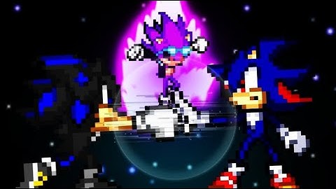 Super Scourge and Seelkadoom VS Shadic (Sprite Battle)