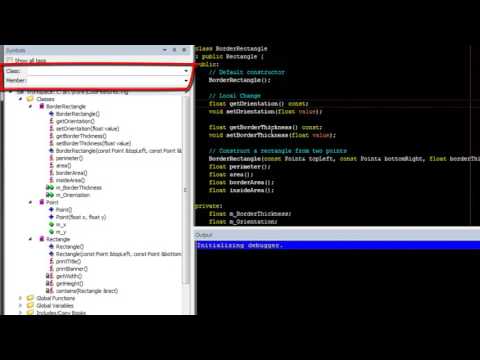 SlickEdit - How to use the Symbol Browser