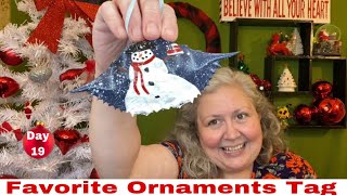 Favorite Ornament Tag- Vlogmas Day 19