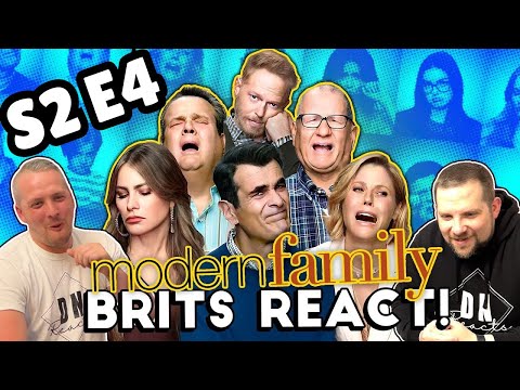 British Guys HILARIOUS Modern Family Reaction | Season 2 Episode 4 (Strangers On A Treadmill)