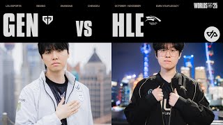 Geng Vs Hle, Ils Sont En Demi Finale Worlds 2025