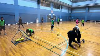 2026/6/18 練習② チュックボール tchoukball