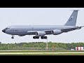 Boeing KC-135 Stratotanker Take Off and Landing • United States Air Force • Video Compilation