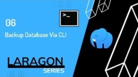 Backup MySQL database via CLI using mysqldump || Laragon Tutorial Series || Khan Sunny