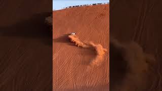 This is how the rich guys riding in Arab desert.