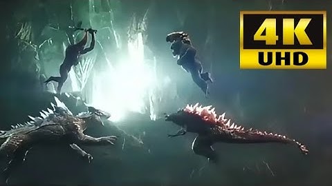 Evolved Godzilla 2024 Scene Pack / Godzilla X Kong The New Empire 4K Clips