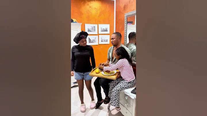 Daniella did not accept her mother to eat with us. #trending #funny #shorts #viralvideo