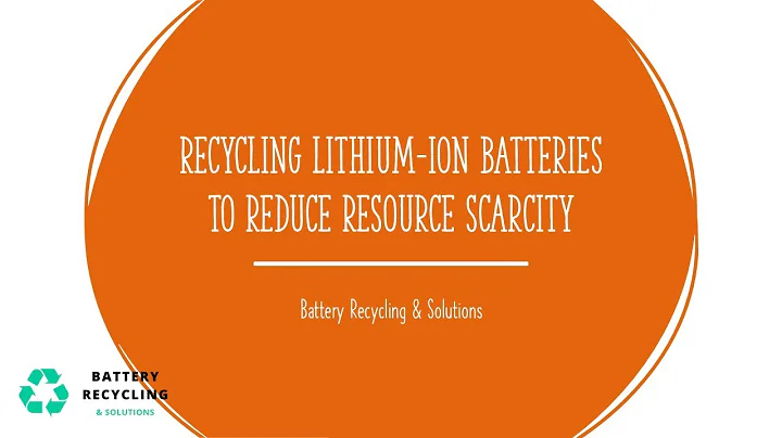 🔋 Recycling Lithium-ion Batteries: Powering a Sustainable Future ♻️