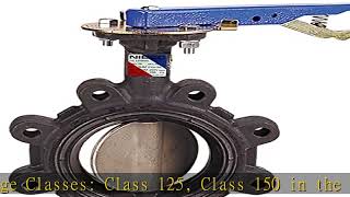 Celebrity NIBCO LD-2000-3 Series Ductile Iron Butterfly Valve with EPDM Liner and Aluminum Bronze Disc, Lever Wealth