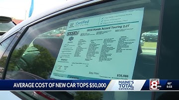 New car prices hit record high, topping $50,000 for the first time