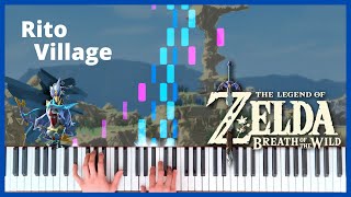 Rito Village The Legend Of Zelda Breath Of The Wild Piano Cover Sheet Music