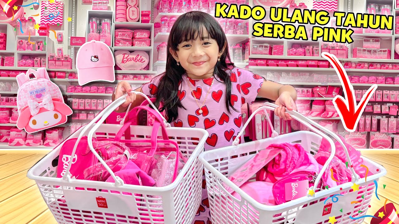 SAMANTHA BELANJA SERBA WARNA PINK SPESIAL HARI VALENTINE 😍