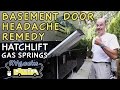 RV Basement Door Lift Gas Springs Prevent Headaches!