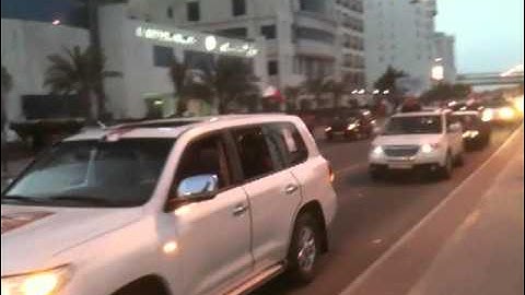 Bahrain Pro Government Rally Part 1