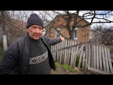 Residents of Ukrainian village deal with devastation left behind after Russian occupation