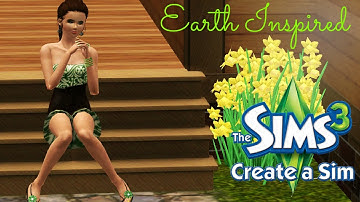 The Sims 3: Create-A-Sim "The 4 Elements" (Earth Inspired!)